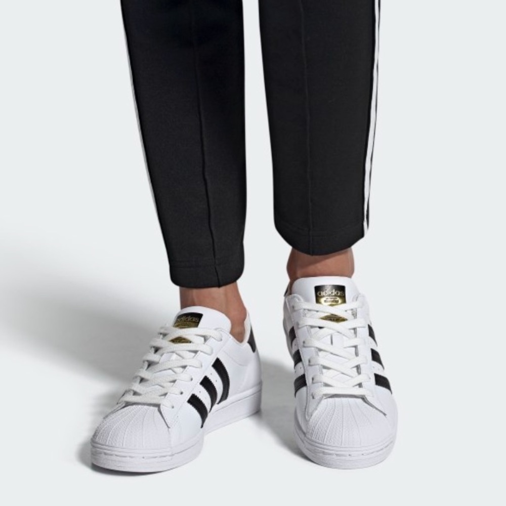 Adidas Superstar Shoes size 6 runs big!